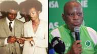 Former mayor of Johannesburg, Herman Mashaba celebrates 40 year anniversary with wife and SA gets the feels