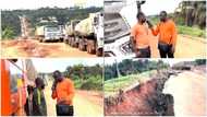 Nigerian drivers battle traffic jam for more than 1 week, show how they have been suffering in video