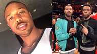 Michael B Jordan reacts to late actor Chadwick Boseman's Oscar snub