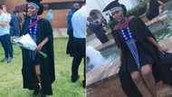 Young lady finally bags her 1st degree at NWU after being labelled 'stupid' by her family