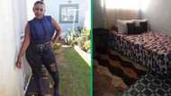 Johannesburg woman shares humble beginnings, inspires Mzansi with 1-bedroom home