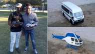 Creative man makes toy vehicles from cardboard, SA impressed: "Need my car done"