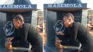 Woman demands a Toyota Hilux Legend 50 from her ancestor at a gravesite, video upsets Mzansi