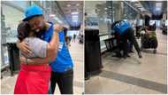 Faithful son flies parents to America to see grandkids after 7 years, photos go viral