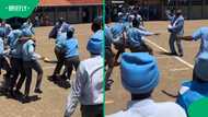 Principal’s joyful dance with Class of 2025 celebrates school’s 98.3% matric pass rate