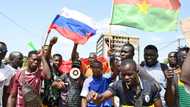 Pro-Russia demonstrators rally in Burkina after coup