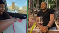 South African man showers girlfriend with luxury gifts in TikTok video, leaves her in tears of joy