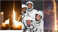 Businessman & 3 others launched to orbit, become 1st all-civilian crew to do so