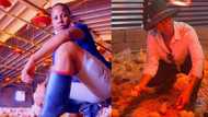 Young female farmer impresses the masses with her can do attitude