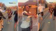 Angry dog chases drunk youngsters singing 'Mnike' post groove, TikTok video them fleeing tickles SA