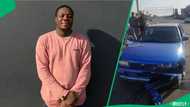 "Bro is traumatised for sure": Visuals of Toyota Tazz and Lamborghini crash have SA stressed