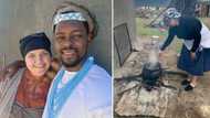 Photos of good looking interracial Xhosa couple sparks light-hearted online debate