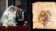 Princess Diana & Prince Charles wedding cake slice on auction for R10k