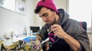 Customised kicks: North Macedonia sneaker artist sketches new path