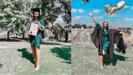 "I’m an Engineer ya'll": Bombshell goes viral after posting graduation pics