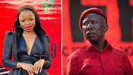 EFF MP Naledi Chirwa hits back at a troll who Criticised Julius Malema's work history