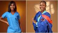 Brilliant lady graduates as Medical Laboratory Scientist and valedictorian with 7 awards