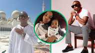 Khuli Chana honours his children Nia and Leano-Laone with 1st 2 tattoos, fans blame Lamiez