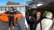Gorgeous influencer shows off jaw dropping Beemer with custom seats, claims blessings “fell down” on her