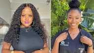 Lady celebrates young sis who became doctor, peeps react: "Beauty and brains"