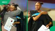 "This child is so strong": UKZN graduate's humble clothing and look stir Mzansi into action