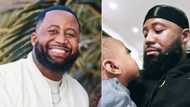 Cassper Nyovest has curious fans hungry for more after sharing a rare snap of his son: "True cheese baby"