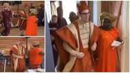 Group of friends cause huge stir with entrance dancing to Don Jazzy's 'Kabiyesi'