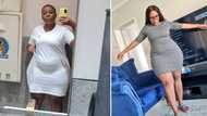 Mzansi woman who only eats once a day inspires people with impressive weight loss on Twitter