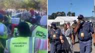 "State of nonsense": Protestors descend on the Cape Town City Hall ahead of the SONA