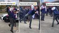 Mzansi student botches amapiano dance challenge, video of hilarious performance goes viral