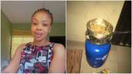 Lady reacts after food she was cooking outside hostel room suddenly 'disappears'