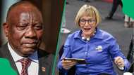 Helen Zille pokes fun at Cyril Ramaphosa after DA praise, South Africans join in on the humour