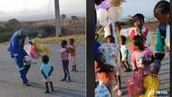 Durban dad celebrates 5th birthday, Mzansi stans TikTok as he comes bearing gifts, cake and more