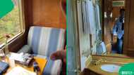Room tour of R40,000 luxury train in South Africa left viewers divided