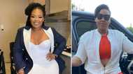 Anele Mdoda rocks short hair in recent pictures, star's fans can't get enough of her natural beauty