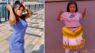 SA woman delivers fire Hamba Wena dance challenge while rocking a traditional Xibelani skirt, Mzansi goes cray