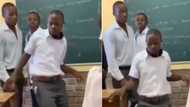 Mzansi schoolboy dancing for peers in class goes viral, video has SA amazed by his lit skills