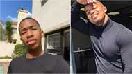 Lasizwe and Cedric Fourie's friendship supposedly "ended in tears"