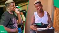 Skomota accused of public drinking in new video, SA defends him: "It's allowed in the bundus"