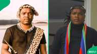 Ngizwe Mchunu's friendly encounter with another white woman sparks outrage: "This is disturbing"