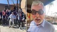 Teacher does viral 'Myztro Ah Ah' dance challenge in epic video, SA shows him love: "Group leader this one"