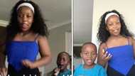 Little brother steals the show during TikTok dance challenge, channels church with gospel