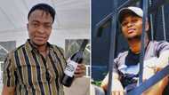 Mzansi speculates former 'Generations' star Thami Mngqolo has a wine brand after pic shows him looking tipsy