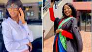 Beauty and brains: Graduate bags Master's degree and peeps are impressed