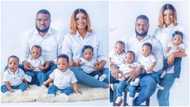 Amazing photos of parents with quadruplets go viral, many ask how they cope