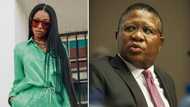 Bonang Matheba calls Fikile Mbalula tone-death for going to Qatar