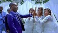 Man marries triplets who proposed to him on the same day, Mzansi shares their 2 cents