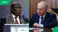 Cyril Ramaphosa's phone call with Russian President Vladimir Puting sparks a conversation online