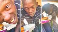 Boujee man flexes his McFeast burger in hilarious video, his reaction gives SA the giggles: “Every win counts”