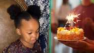 Little girl in Port Elizabeth starts crying as family sings Happy Birthday, Mzansi moved by cutie's tears